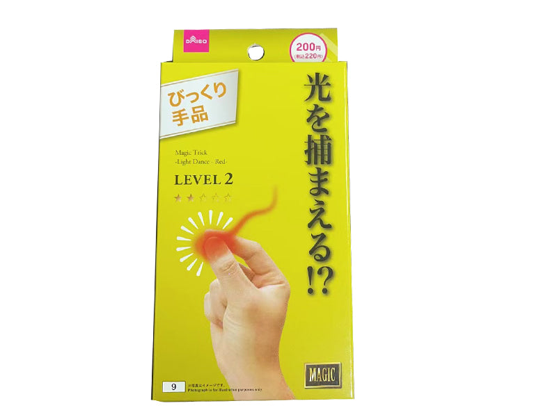 マジック（光ダンス、赤） ダイソー(DAISO)