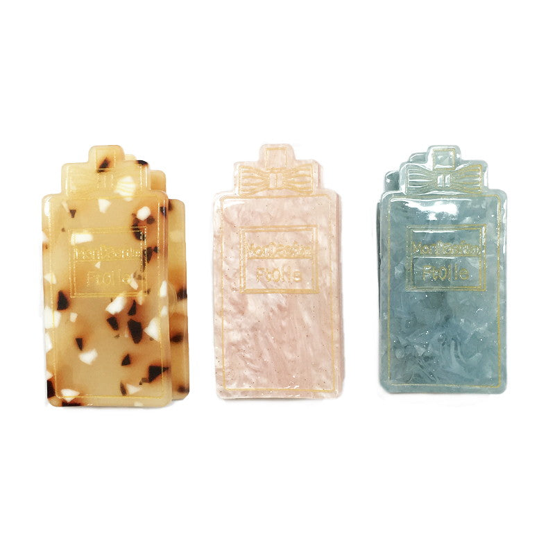 アクリルバンスクリップ（香水瓶風） ダイソー(DAISO)
