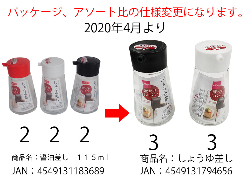 しょうゆ差し ダイソー(DAISO)