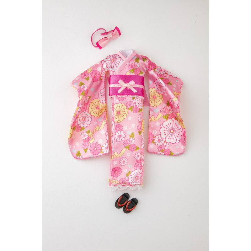 着せ替えフレンドエリーちゃんお洋服 ふりそで ダイソー(DAISO)