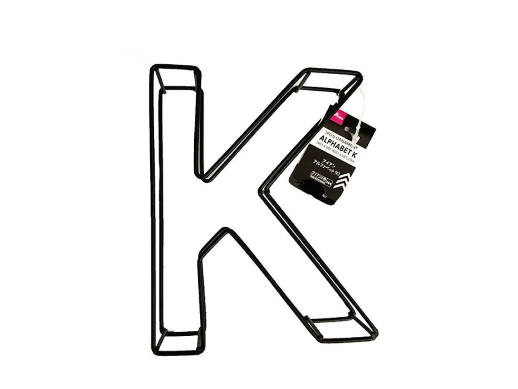 アイアンアルファベット（Ｋ） ダイソー(DAISO)
