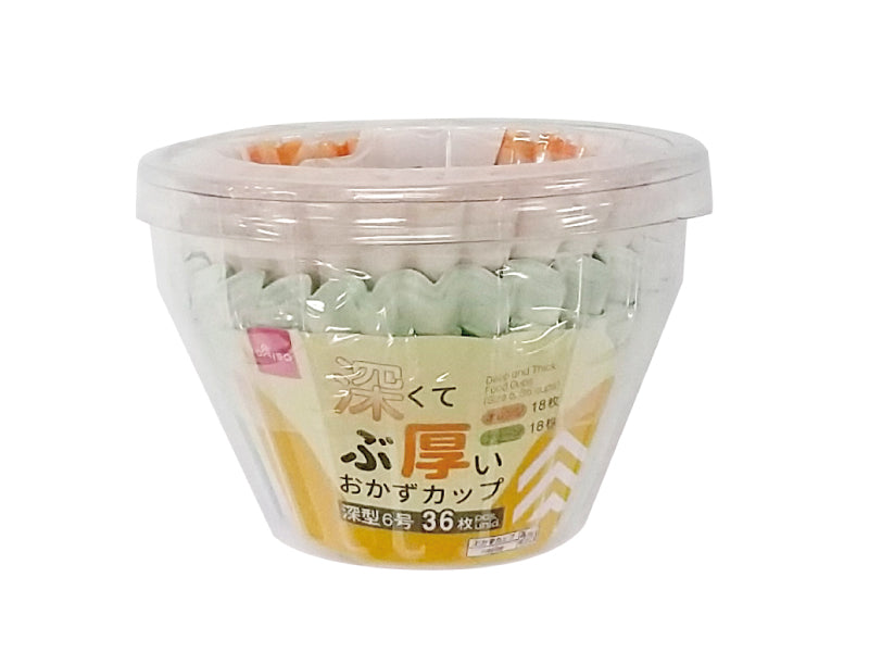 深くて分厚いおかずカップ（６号、３６枚） ダイソー(DAISO)