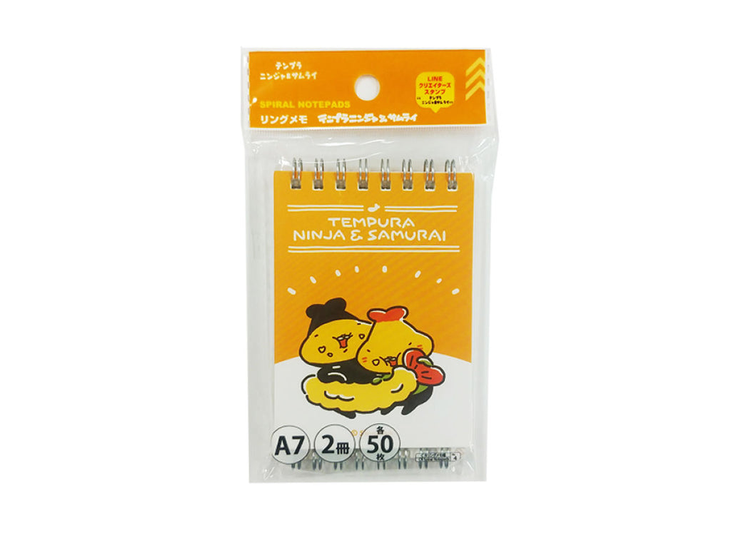 リングメモ（テンプラニンジャ＆サムライ） ダイソー(DAISO)