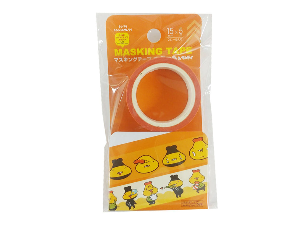 マスキングテープ（テンプラニンジャ＆サムライ） ダイソー(DAISO)