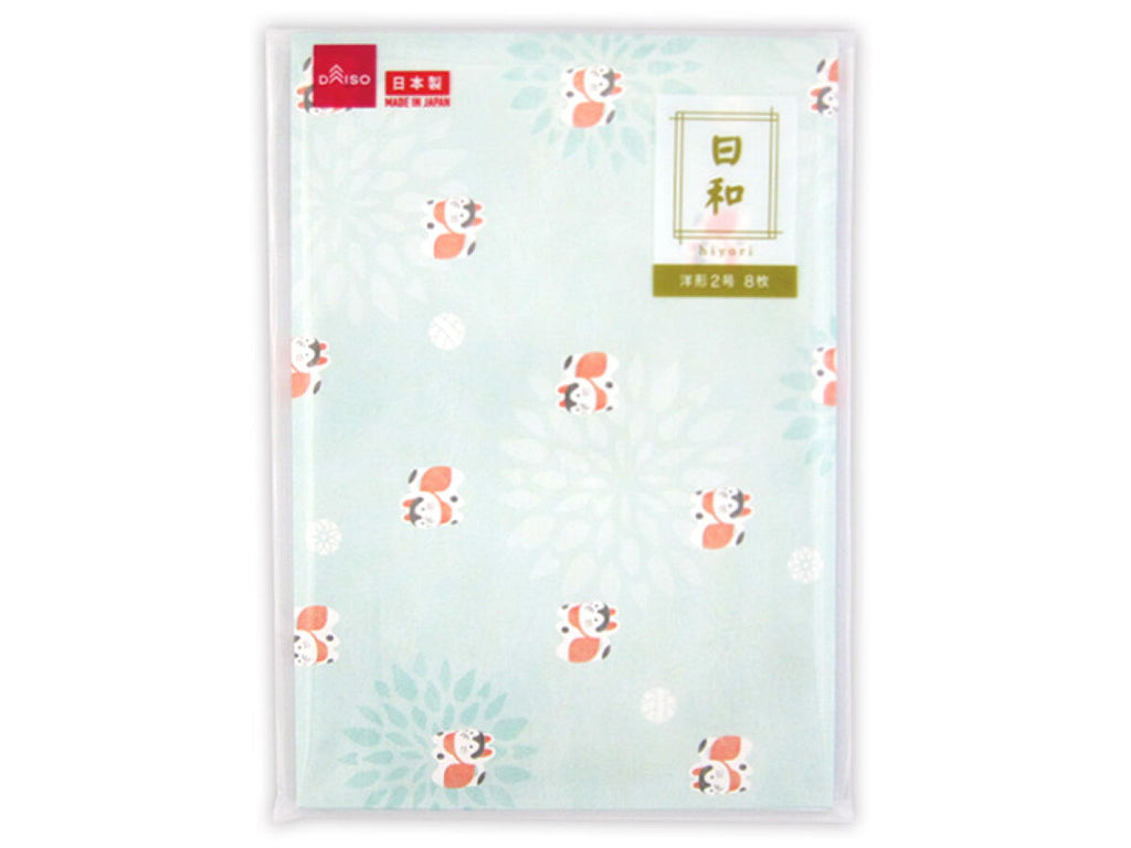 封筒（洋形２号、狛犬） ダイソー(DAISO)