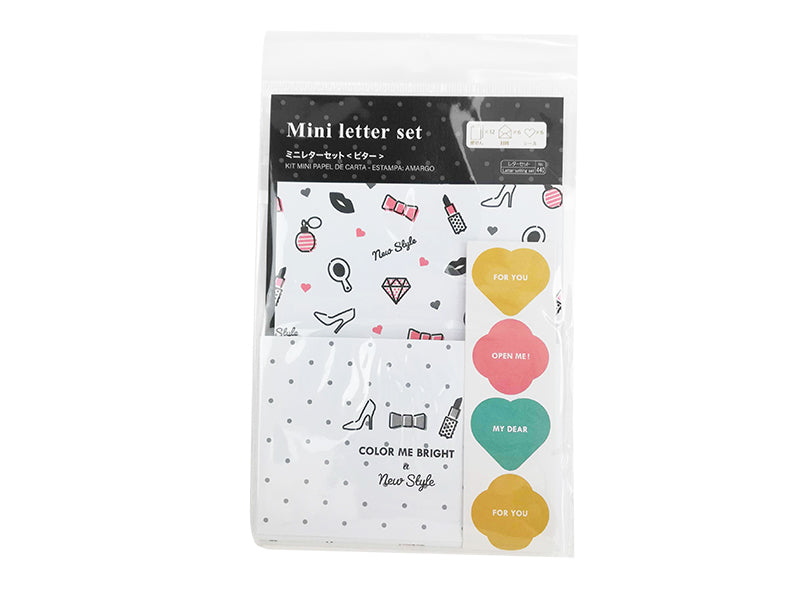 ミニレターセット（ＭＬＰ、ビター） ダイソー(DAISO)