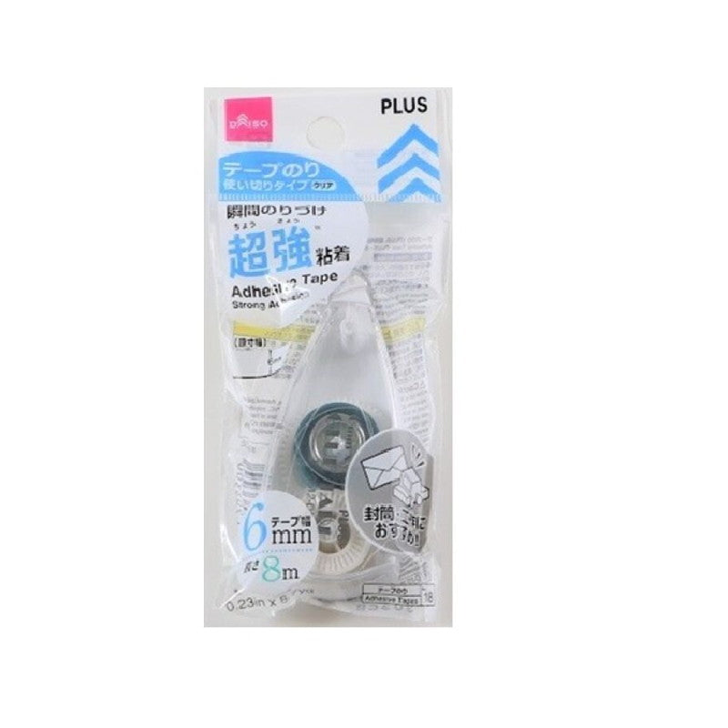テープのりＰＬＵＳ超強粘着クリア ダイソー(DAISO)