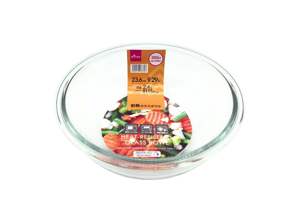耐熱ガラスボウル ダイソー(DAISO)