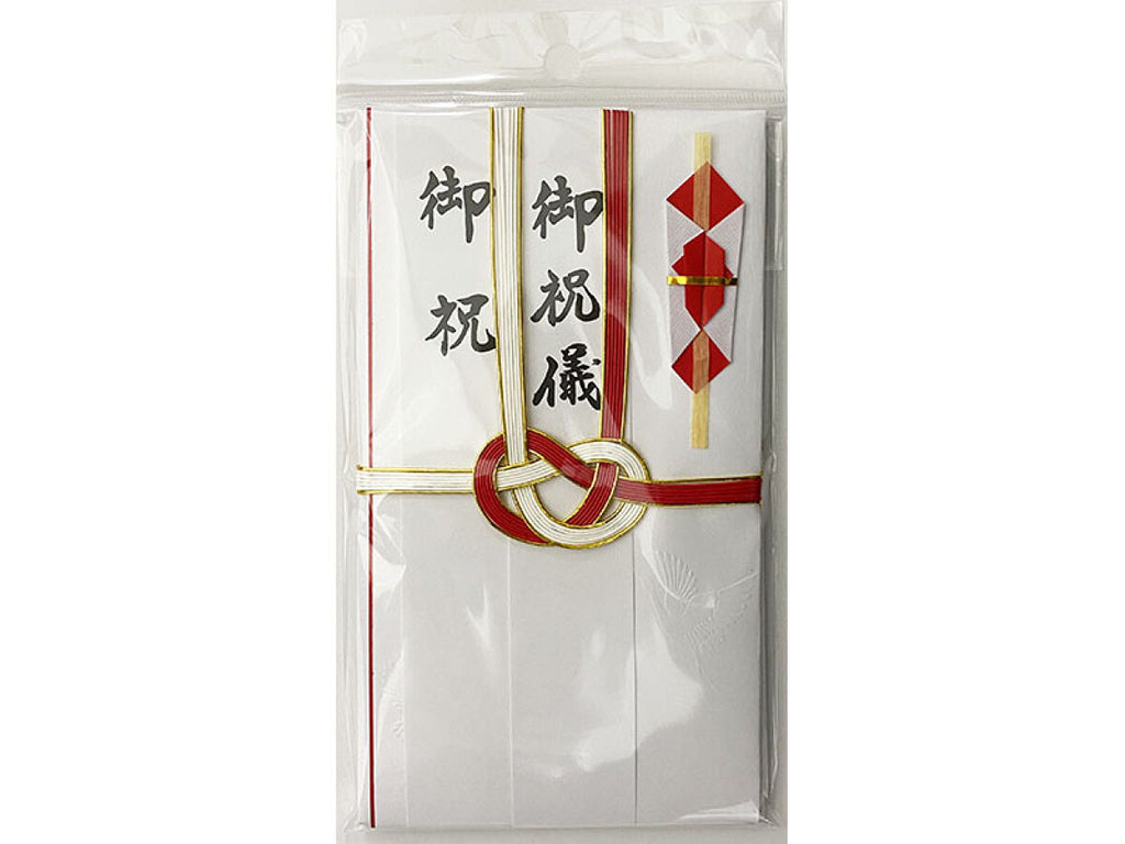 金封（赤白耳金７本、祝） ダイソー(DAISO)