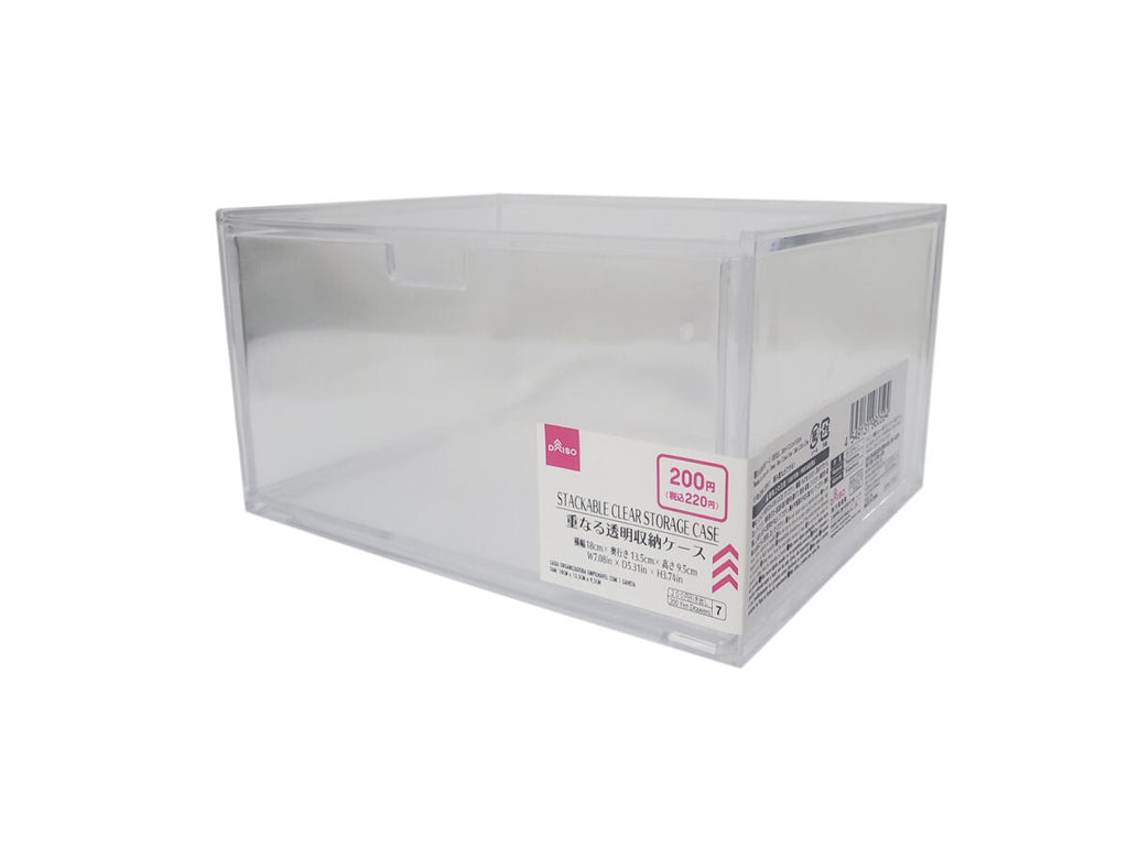 重なる透明収納ケース（１段引出し） ダイソー(DAISO)