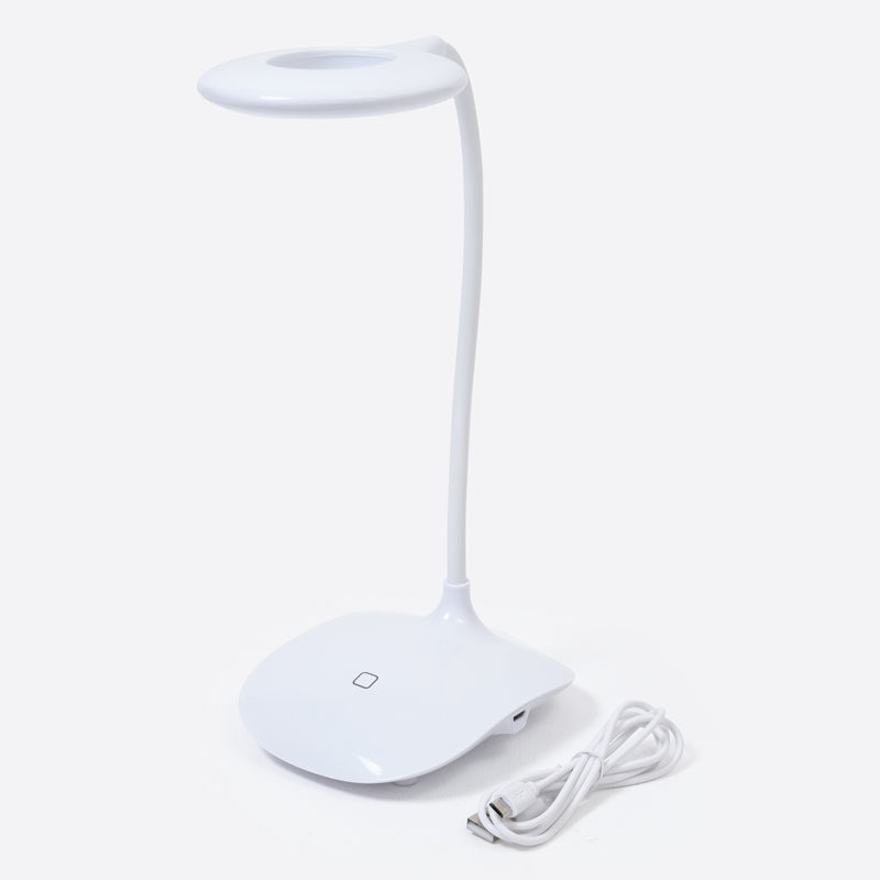 サークルスタンドライトＵＳＢ／乾電池両用（電球色） ダイソー(DAISO)