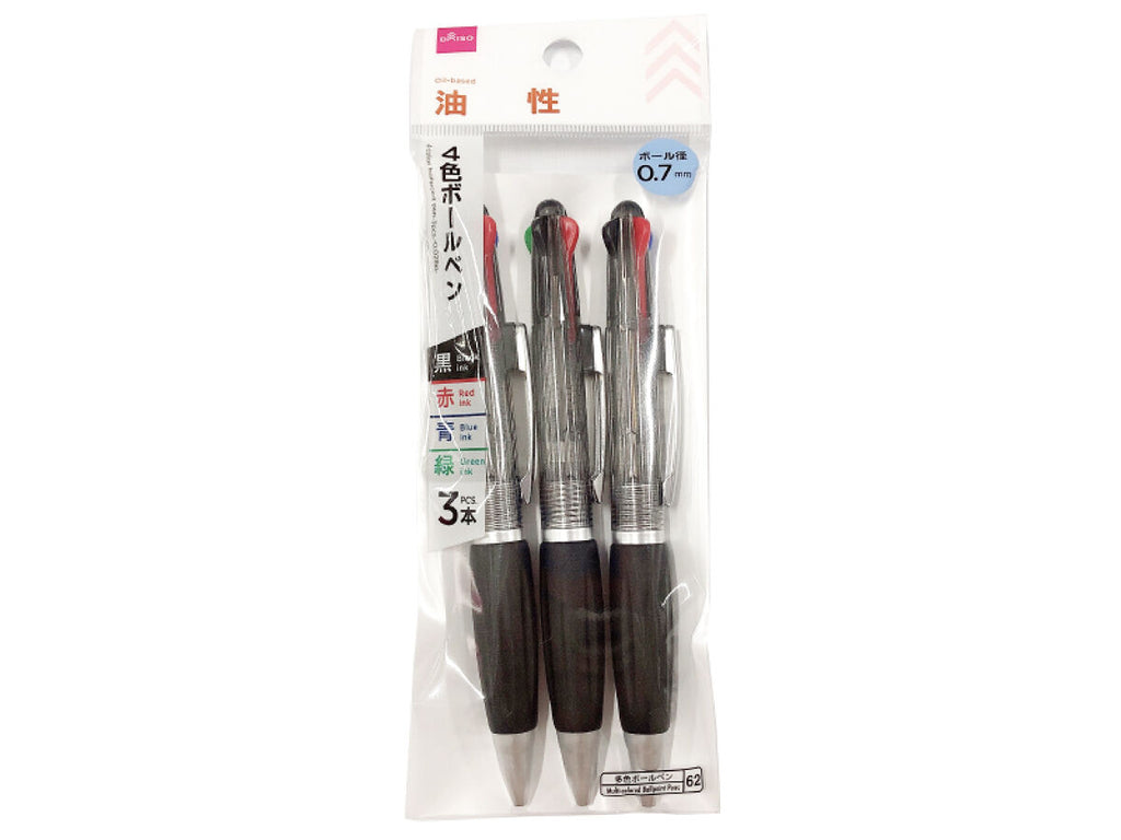 ４色ボールペン（３本入） ダイソー(DAISO)