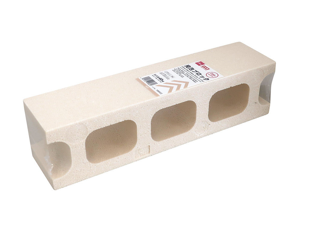 発泡ブロック（スリム、ベージュ） ダイソー(DAISO)