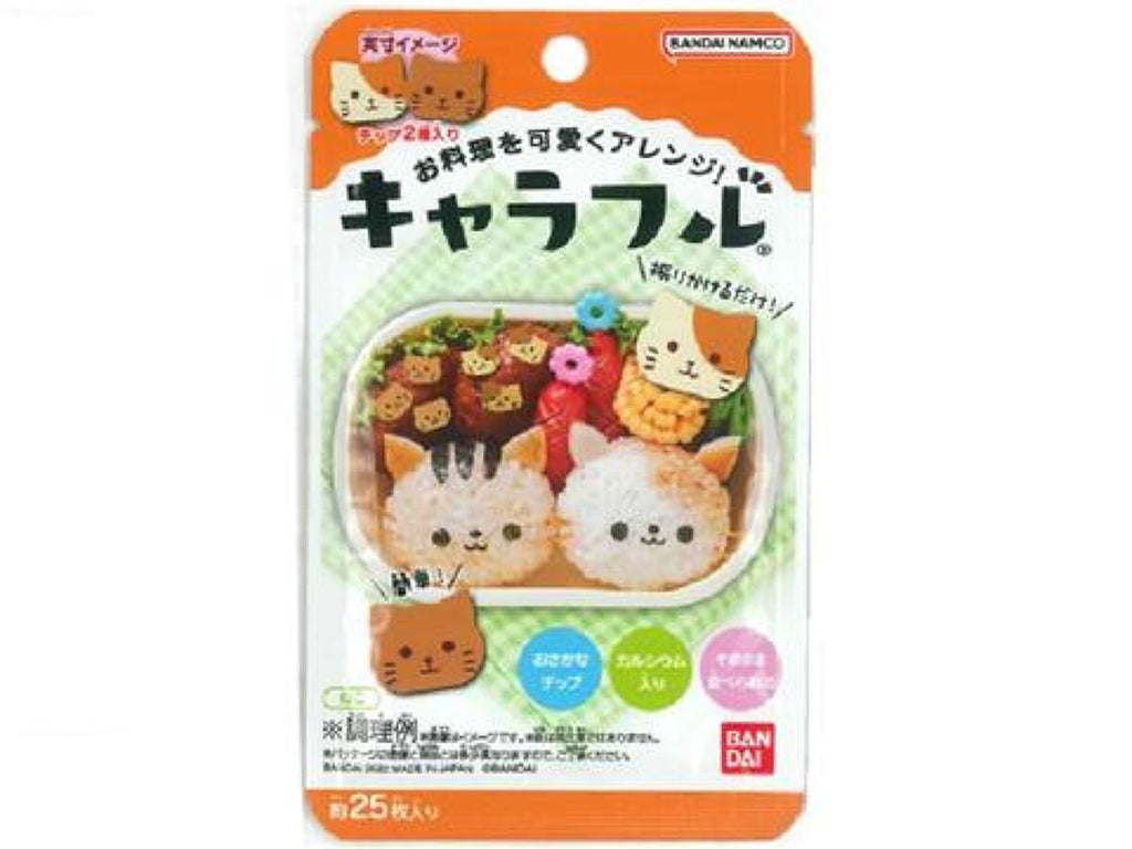 バンダイ キャラフル ねこ 約２５枚入り ２．５ｇ ダイソー(DAISO)