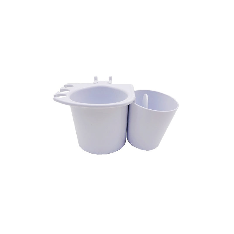 パンチングボード用歯ブラシホルダー＆コップセット ダイソー(DAISO)