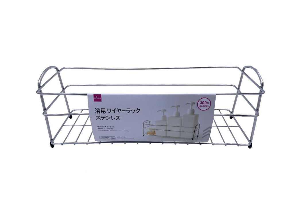 浴用ワイヤーラック（ステンレス） ダイソー(DAISO)