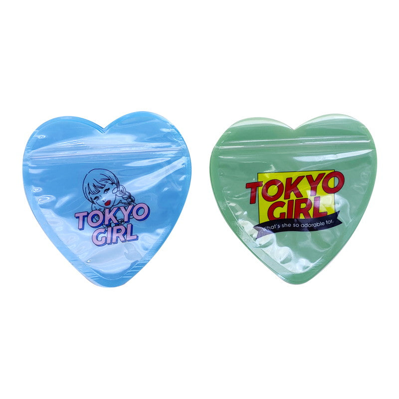 ダイカットジッパーバッグ（６枚、ＴＧＣ） ダイソー(DAISO)