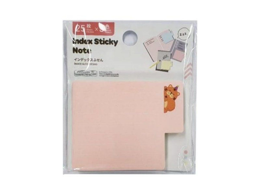 インデックスふせん（２５枚×３色、ここねんね） ダイソー(DAISO)