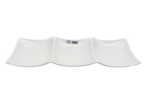 ニューボン３連角皿 ダイソー(DAISO)