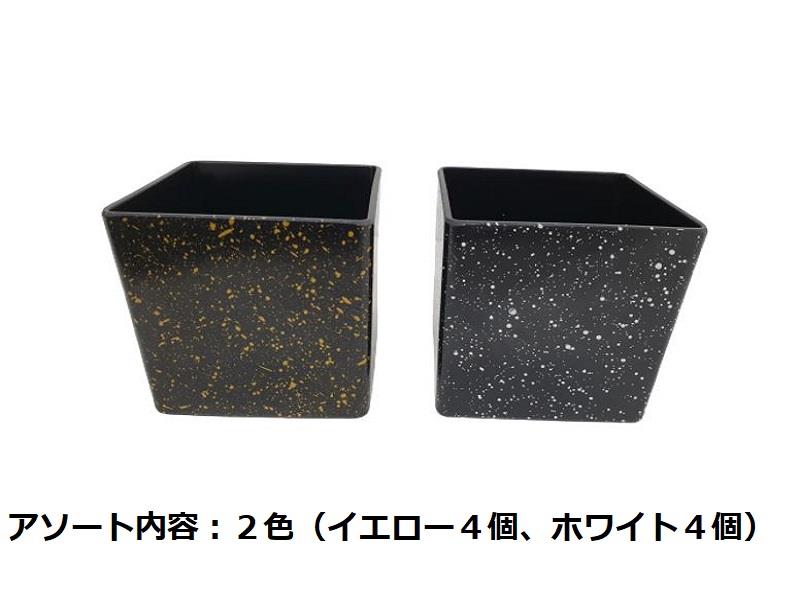 スクエア植木鉢 ダイソー(DAISO)