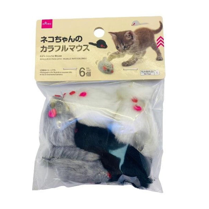 ネコちゃんのカラフルマウス ダイソー(DAISO)