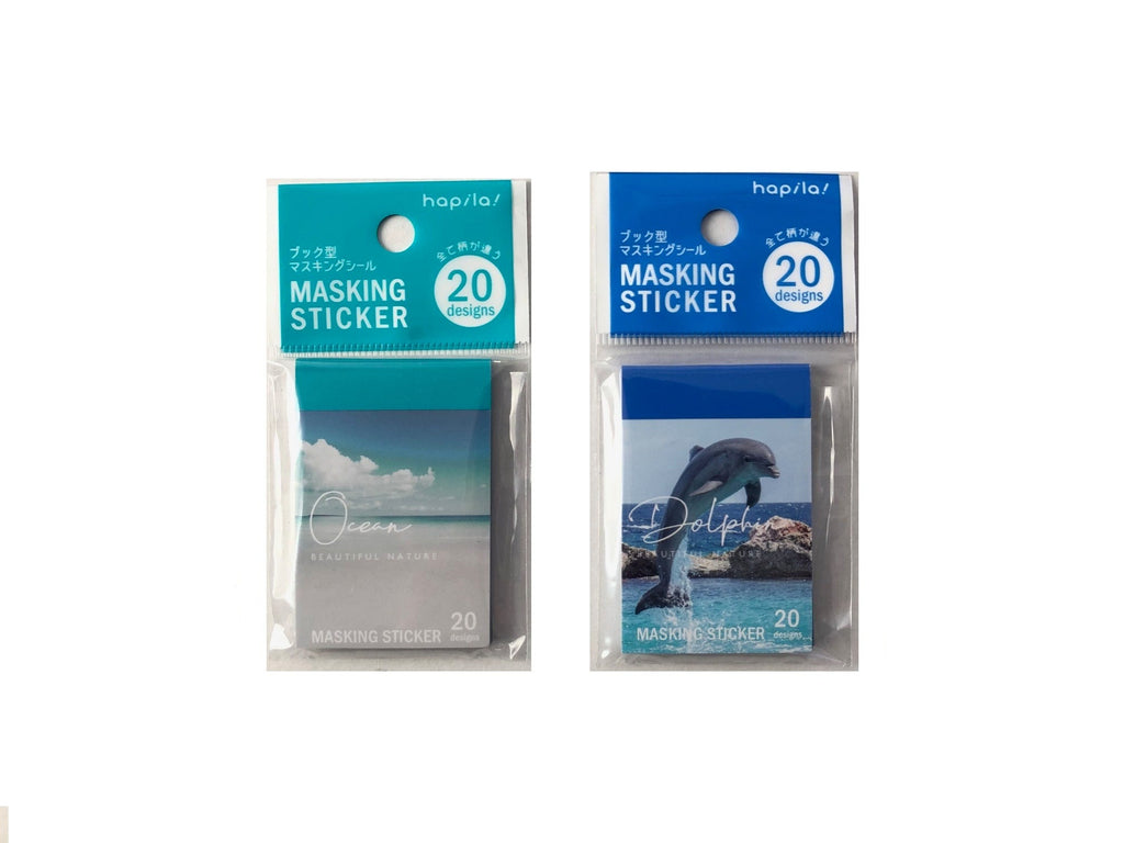 シールブック 海 イルカ ダイソー(DAISO)