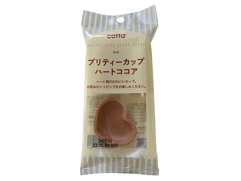 ドウシシャ プリティーカップ ハートココア ２個 ダイソー(DAISO)