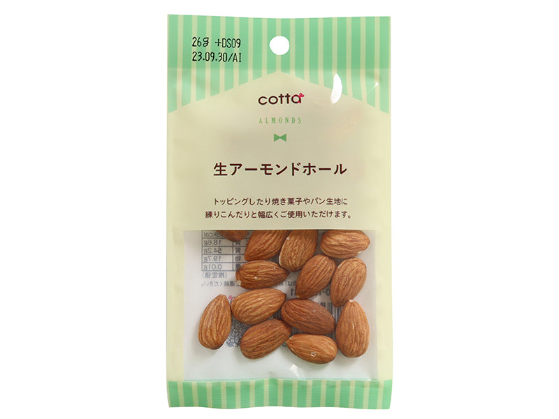ドウシシャ 生アーモンドホール ２２ｇ ダイソー(DAISO)