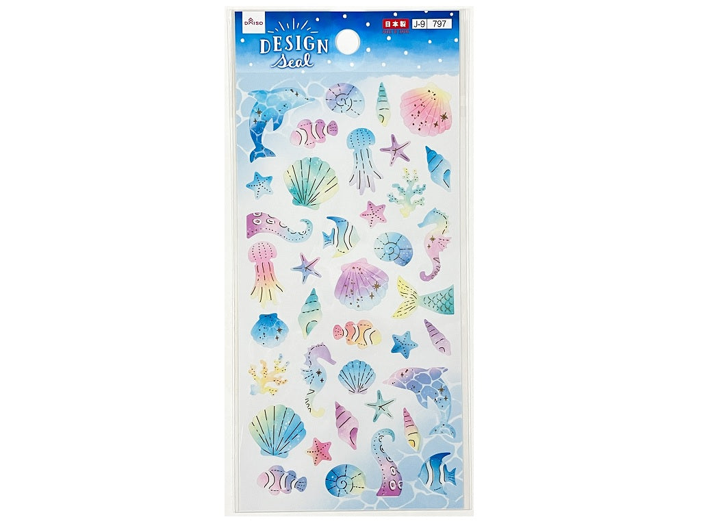 サマーシール（マーメイド） ダイソー(DAISO)