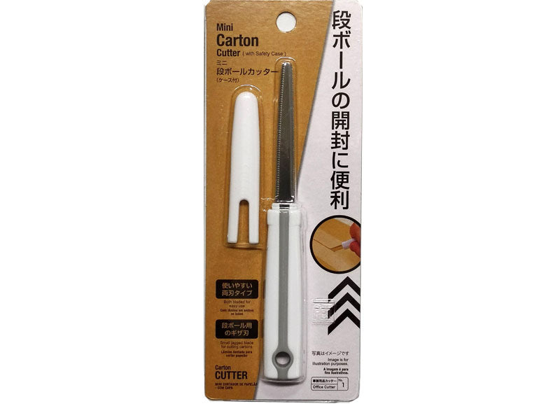 ミニ段ボールカッター（ケース付） ダイソー(DAISO)