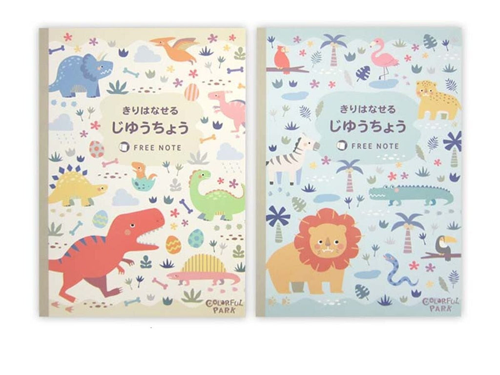 きりはなせるじゆうちょう（Ａ４、４０枚、イラスト） ダイソー(DAISO)
