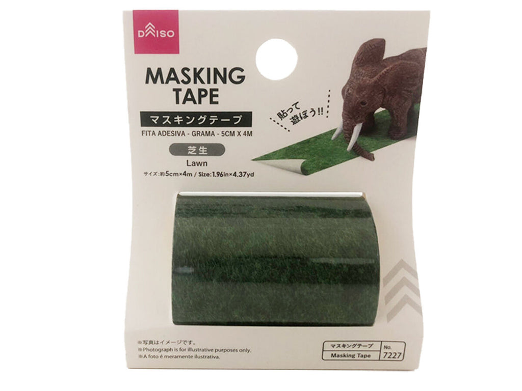 マスキングテープ（芝生、５ｃｍ×４ｍ） ダイソー(DAISO)