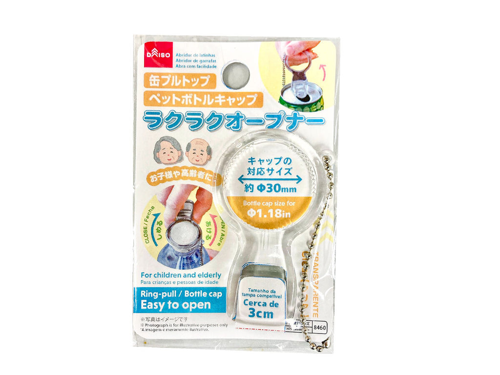 プルトップ・ペットボトルオープナー（クリア） ダイソー(DAISO)