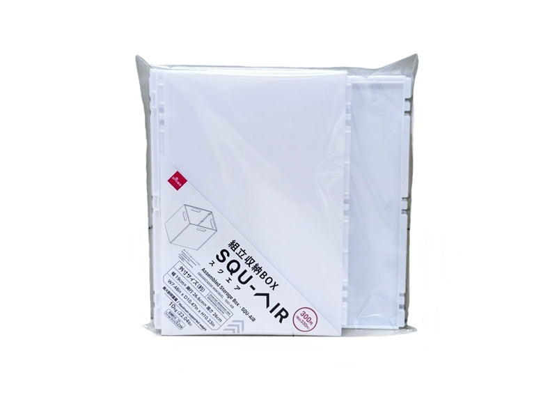 組立収納ＢＯＸ（ＳＱＵーＡＩＲ、白） ダイソー(DAISO)