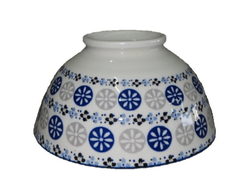 茶碗（フィオーレ、青） ダイソー(DAISO)