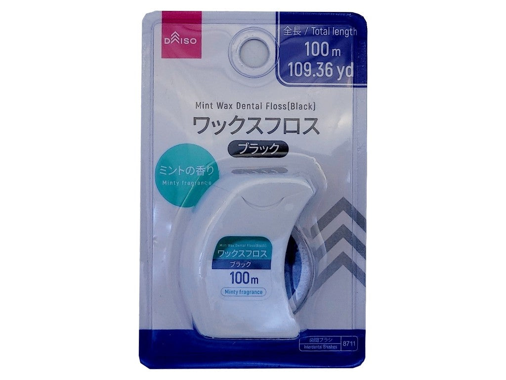 ワックスフロス（ミント、ブラック） ダイソー(DAISO)