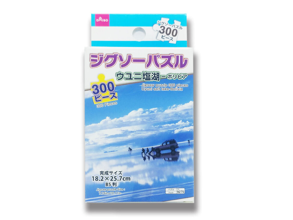 ジグソーパズル（３００ピース、ウユニ塩湖） ダイソー(DAISO)