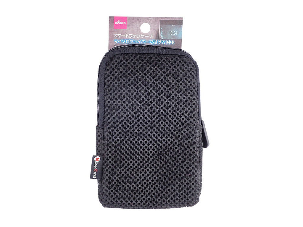 マイクロファイバーで拭けるスマートフォンケース ダイソー(DAISO)