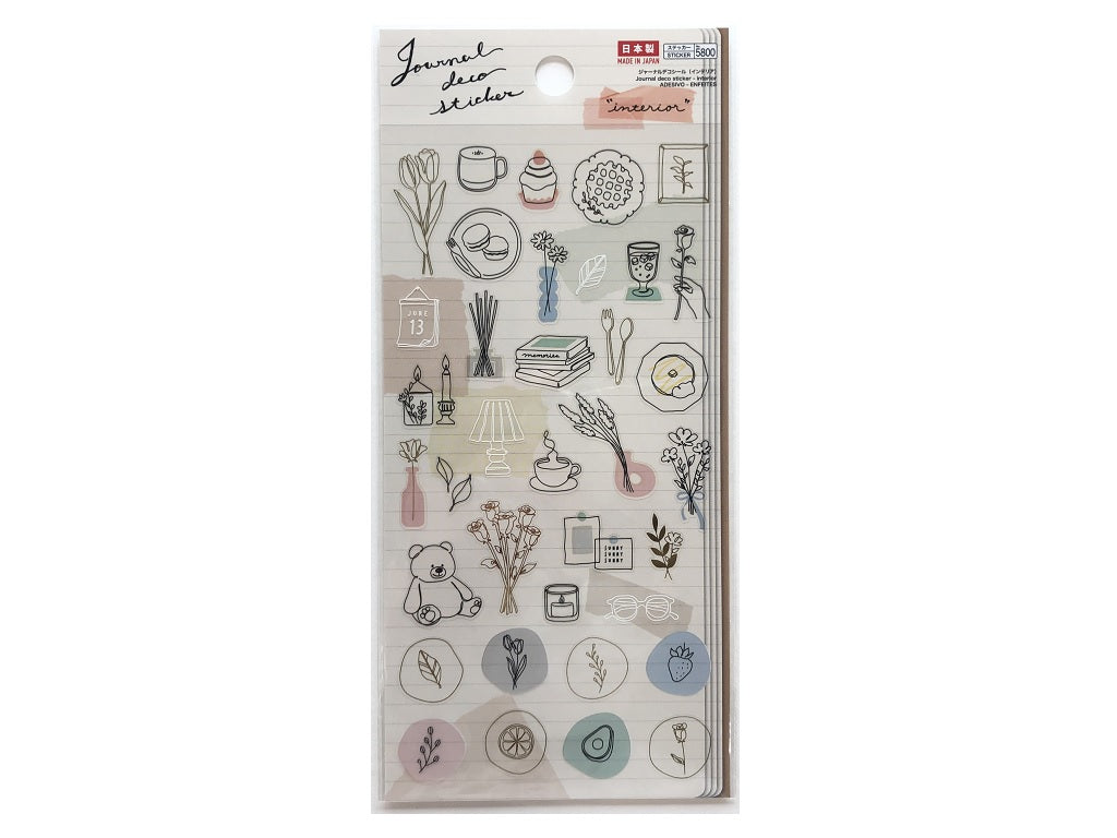 ジャーナルデコシール（インテリア） ダイソー(DAISO)