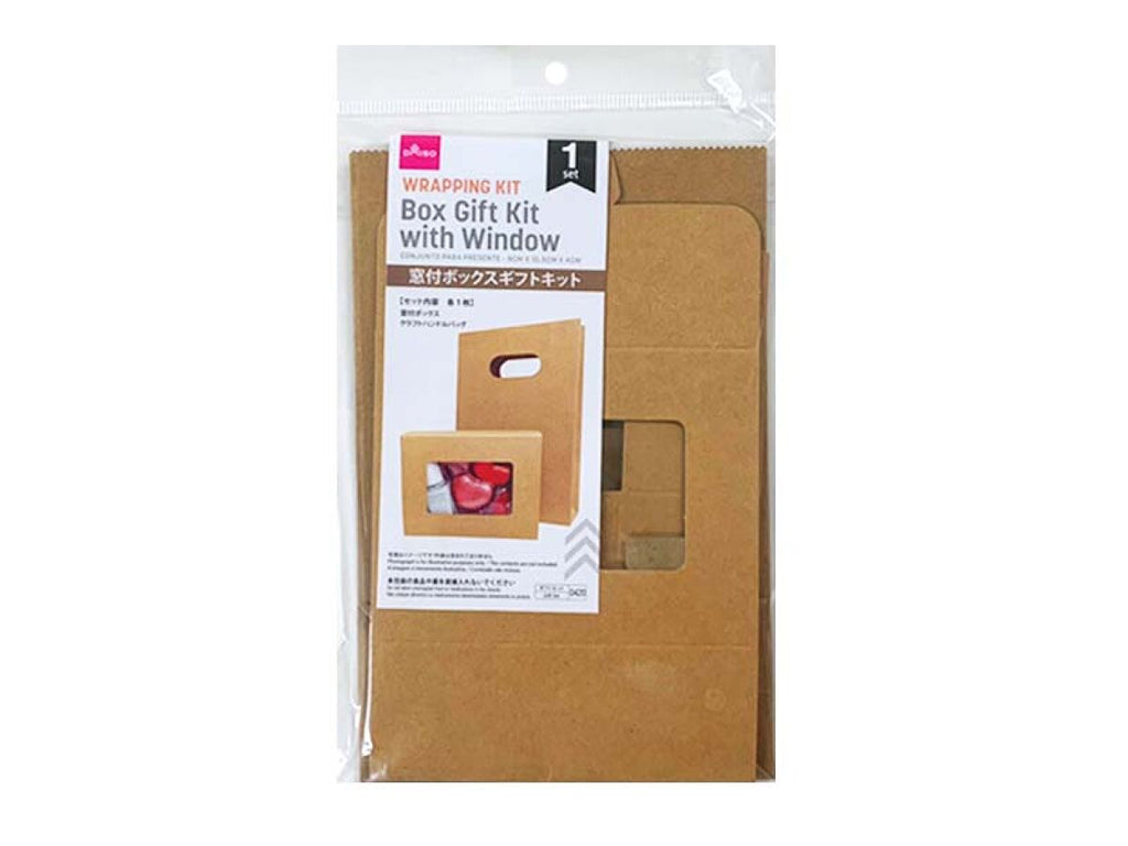 窓付ボックスギフトキット ダイソー(DAISO)