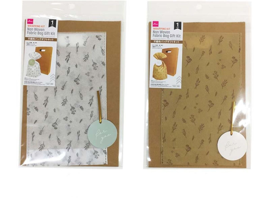 不織布バッグギフトキット（フラワー） ダイソー(DAISO)