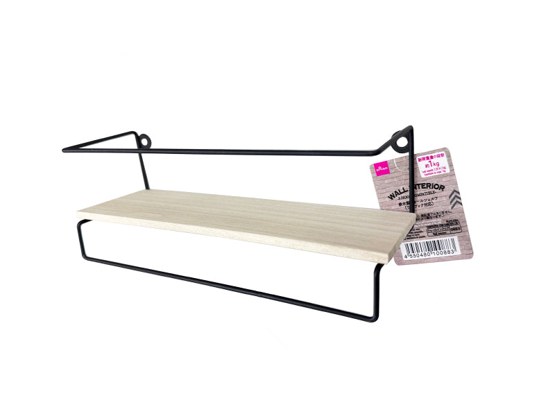 鉄木製ウォールシェルフ（Ｓ字フック対応） ダイソー(DAISO)