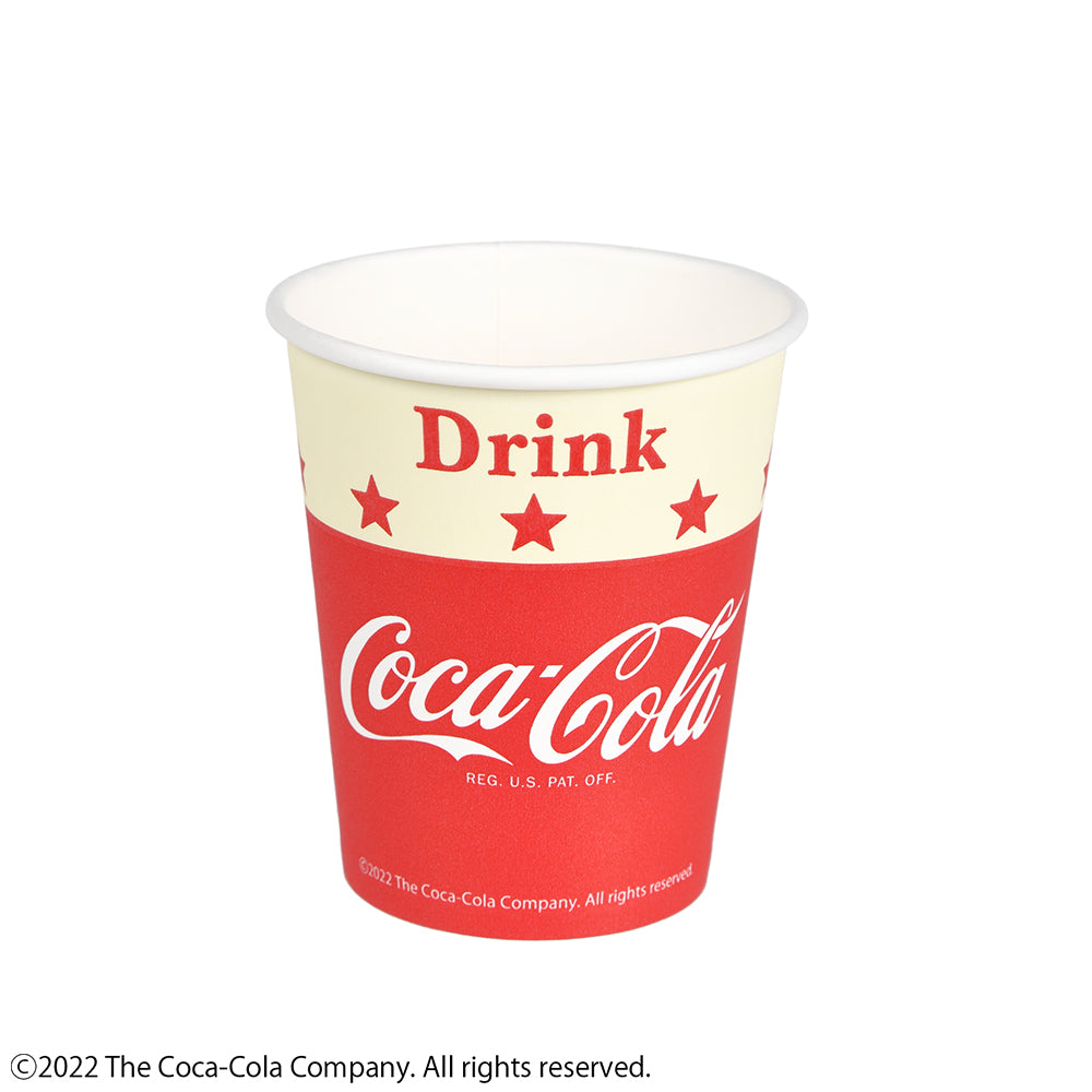 紙コップ（コカ・コーラ、ＬＥＣＣ、Ｂ、１８個） ダイソー(DAISO)