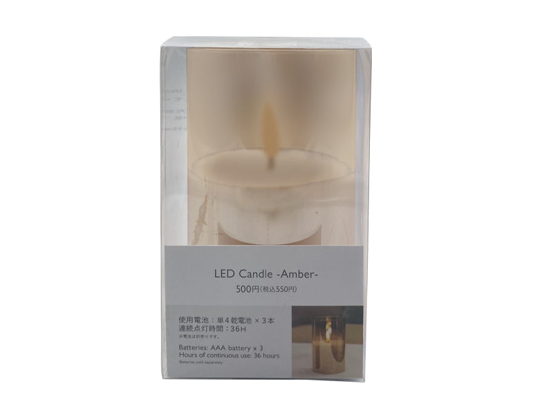 ＬＥＤキャンドル（琥珀色） ダイソー(DAISO)