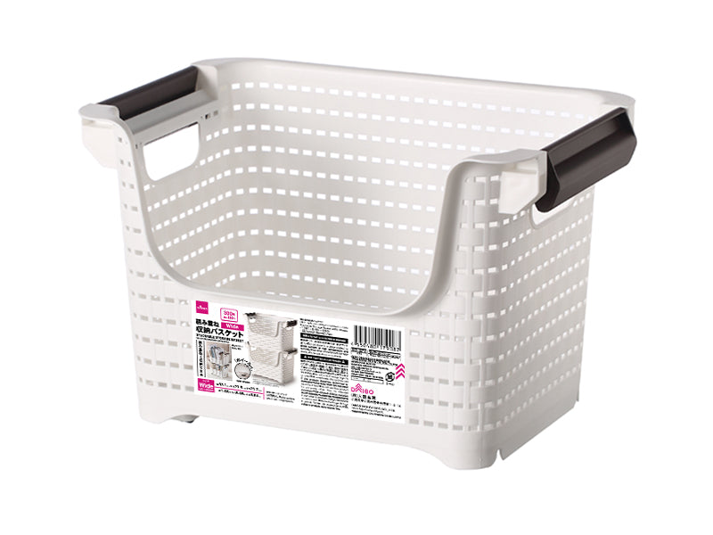 積み重ね収納バスケット（ホイール付） ダイソー(DAISO)