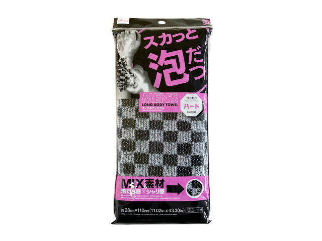 ロングボディタオル（ＭＩＸ素材、ハード） ダイソー(DAISO)