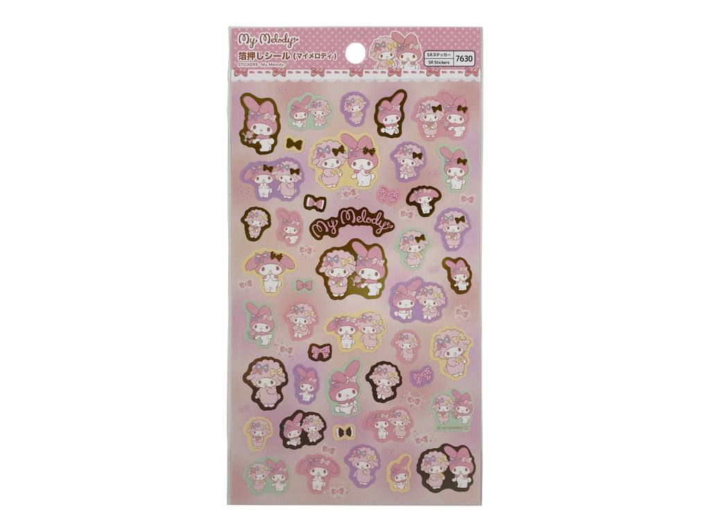 箔押しシール（マイメロディ） ダイソー(DAISO)