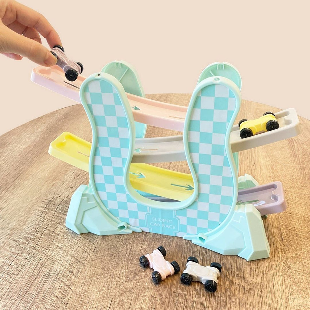 スライディングカーレース ダイソー(DAISO)