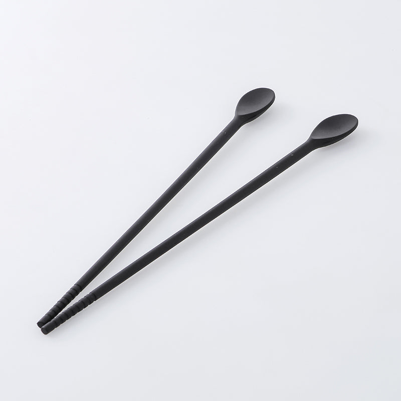 シリコーン菜箸（スプーン付） ダイソー(DAISO)