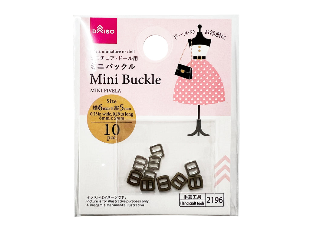 ミニバックル ダイソー(DAISO)